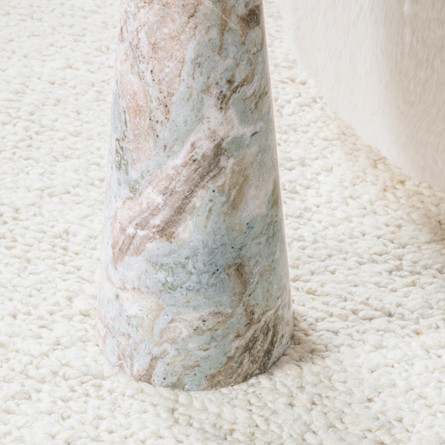 Rusty Gray Marble Accent & End Table Huxley Accent Table Rusty Collection