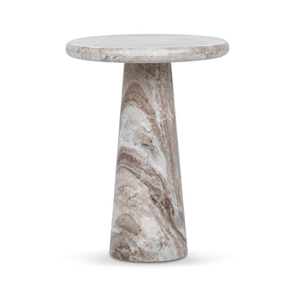 Rusty Gray Marble Accent & End Table Huxley Accent Table Rusty Collection