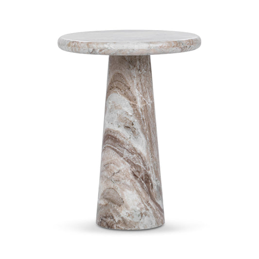 Rusty Gray Marble Accent & End Table Huxley Accent Table Rusty Collection