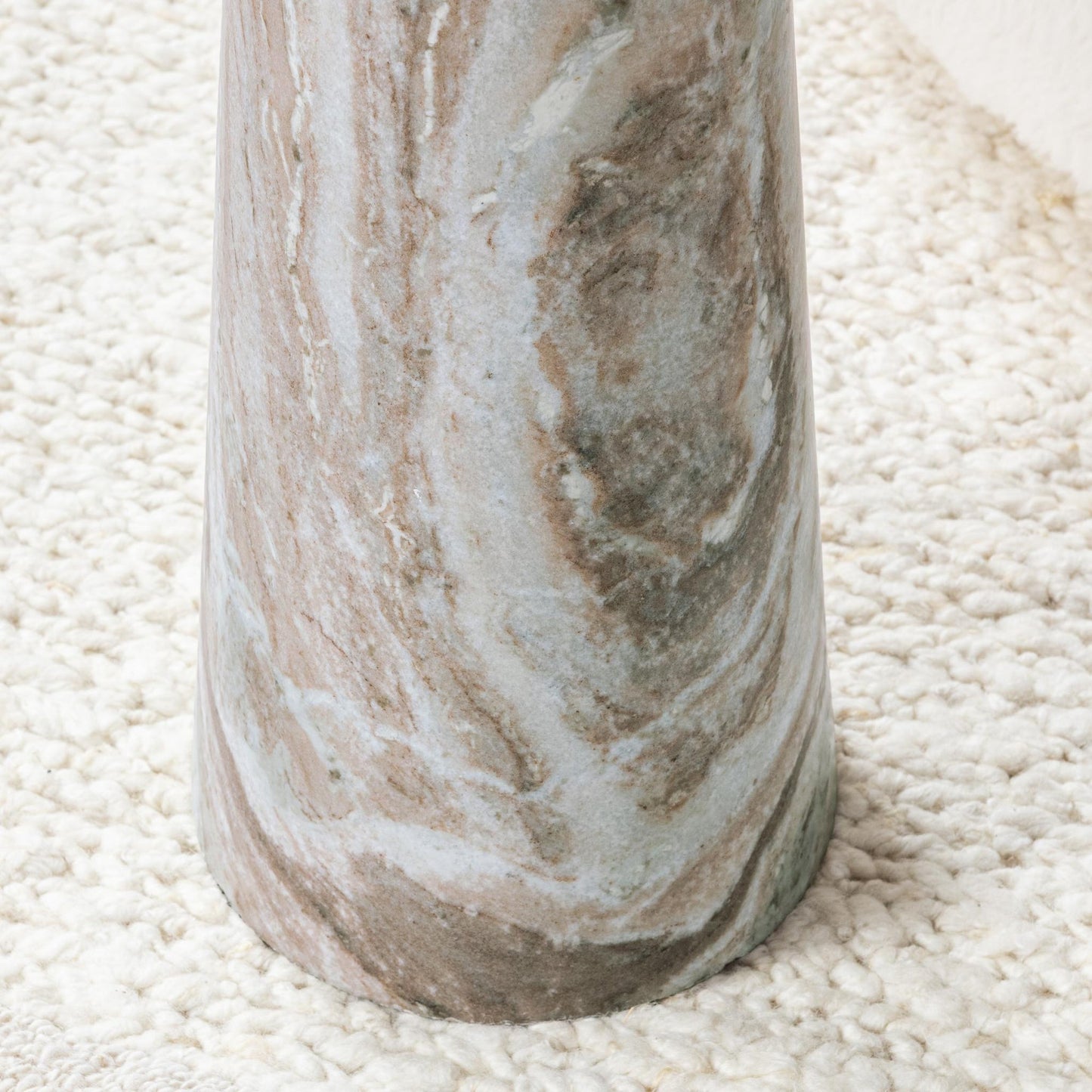 Rusty Gray Marble Accent & End Table Huxley Accent Table Rusty Collection