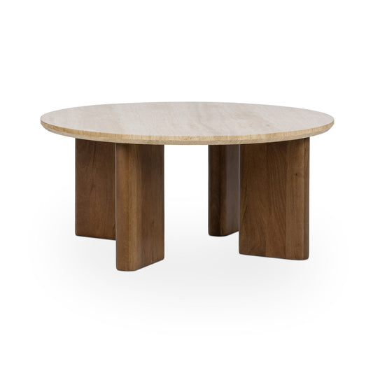 Tan Travertine Coffee Table Idella Coffee Table Collection