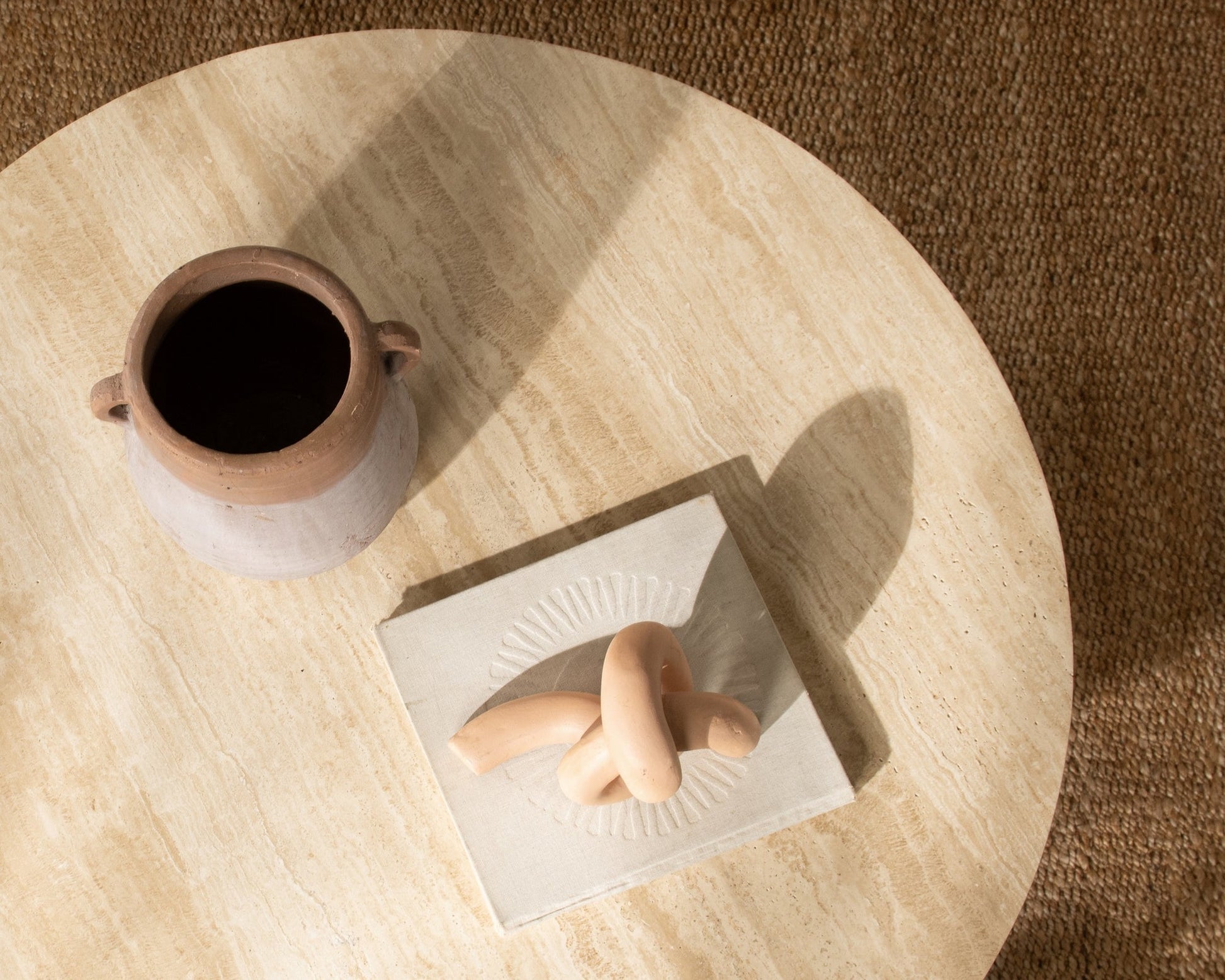 Tan Travertine Coffee Table Idella Coffee Table Collection