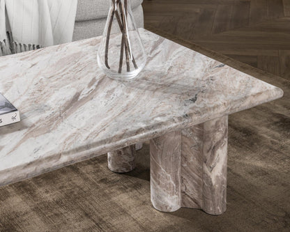 Rusty Gray Marble Coffee Table Bowman Coffee Table Collection