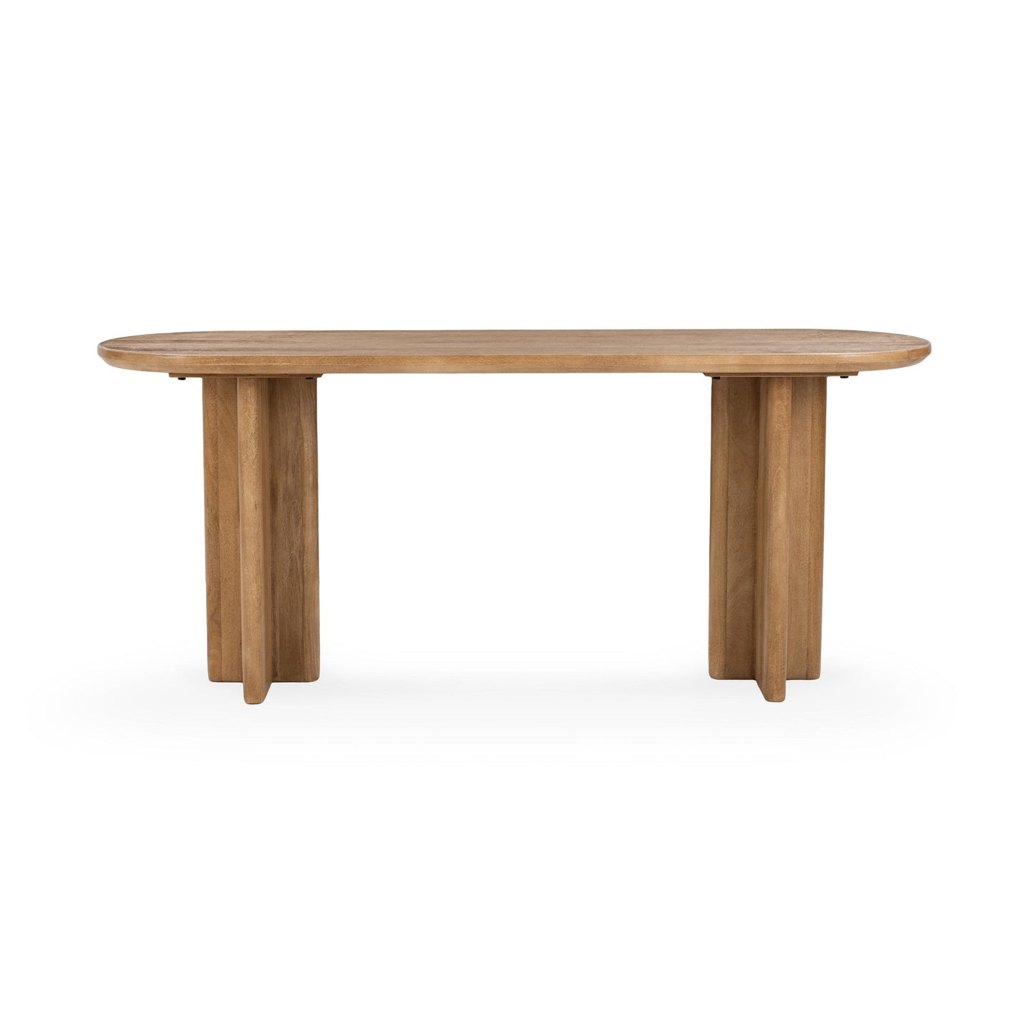 Natural Maple Mango Wood Console Table Montengo Console Table Collection