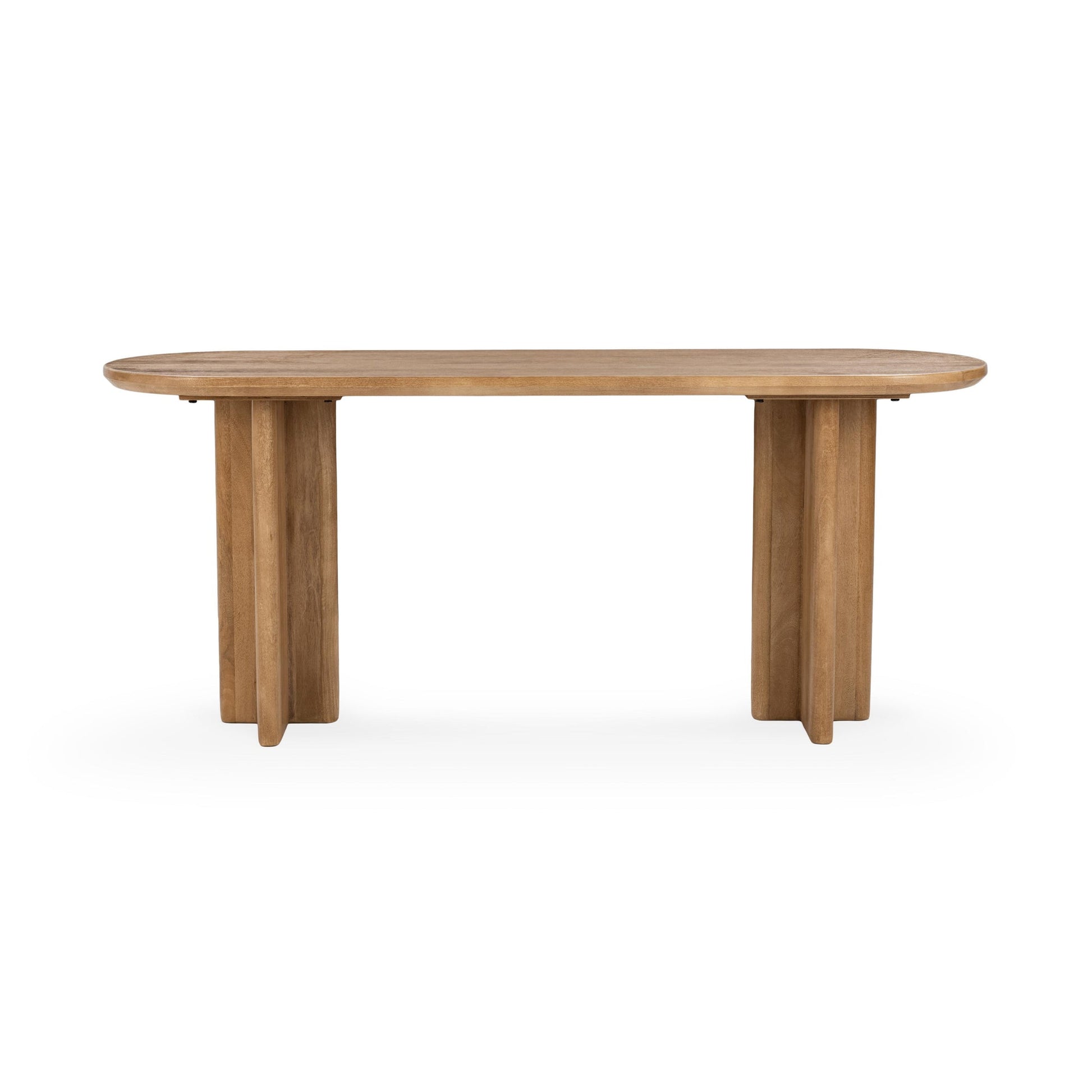 Natural Maple Mango Wood Console Table Montengo Console Table Collection