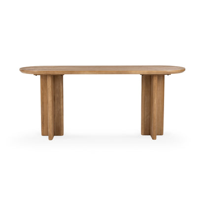 Natural Maple Mango Wood Console Table Montengo Console Table Collection