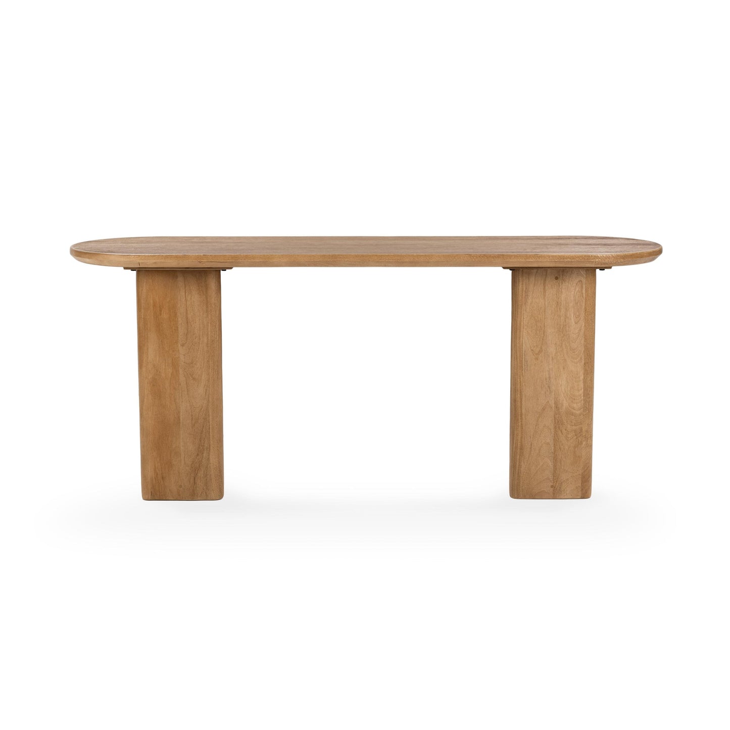 Natural Maple Mango Wood Console Table Montengo Console Table Collection