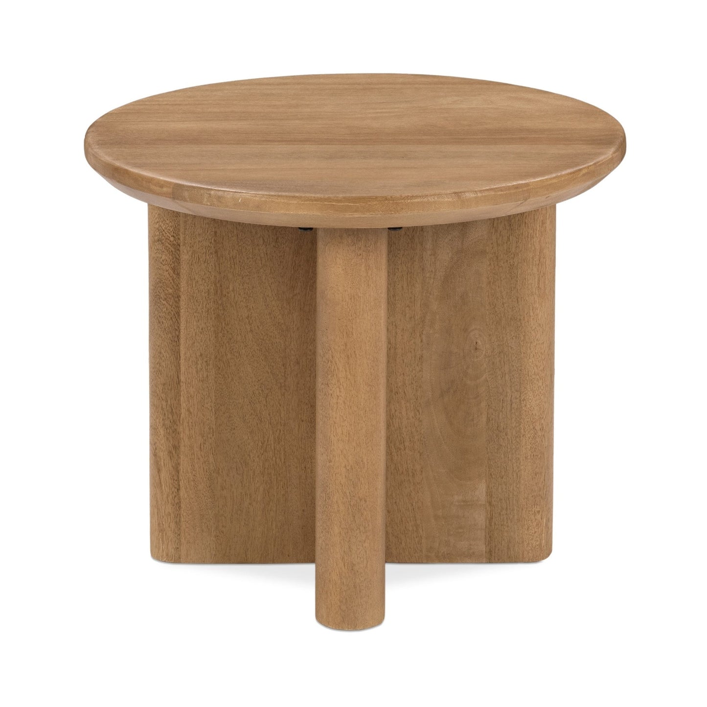 Natural Maple Mango Wood Accent & End Table Montengo End Table Collection