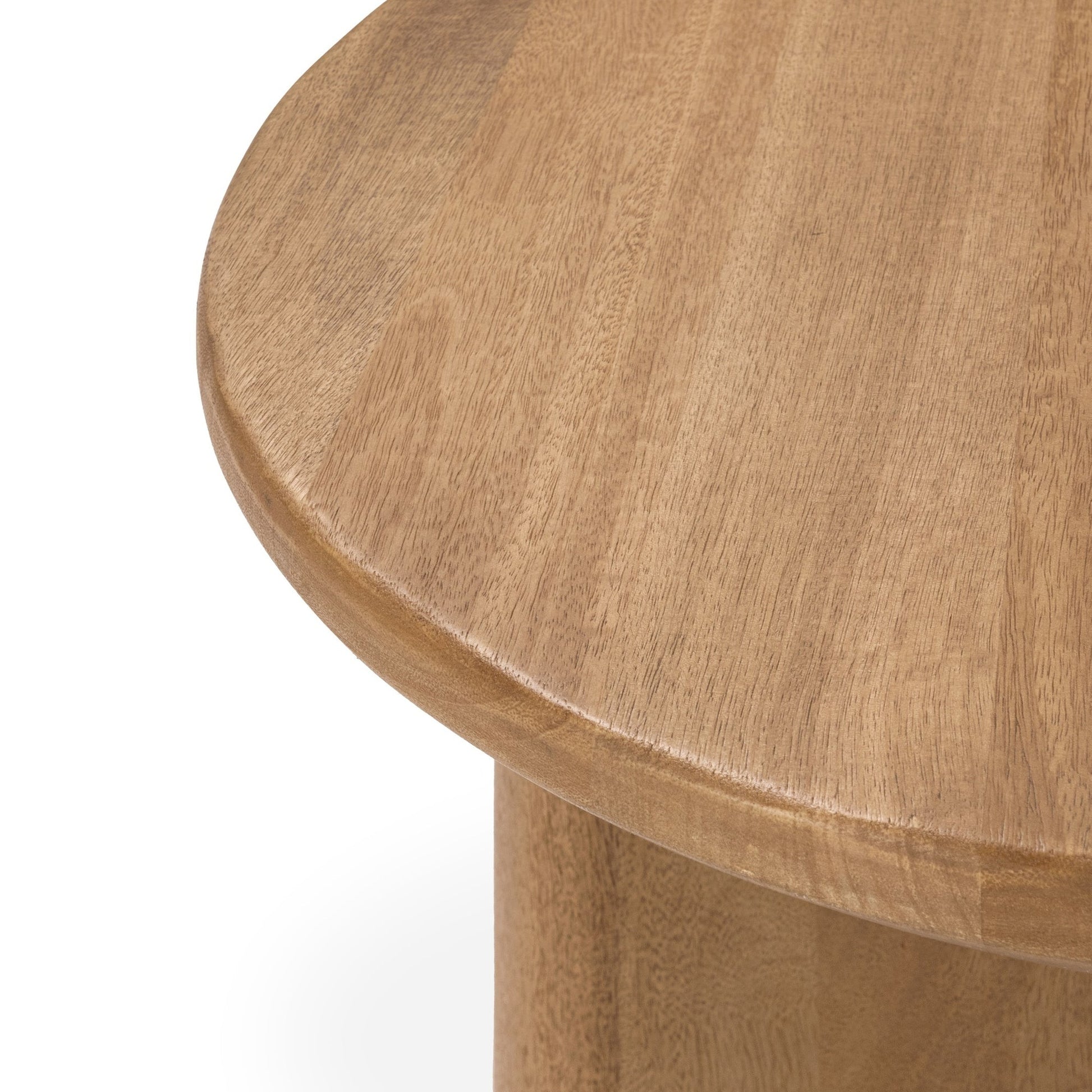 Natural Maple Mango Wood Accent & End Table Montengo End Table Collection