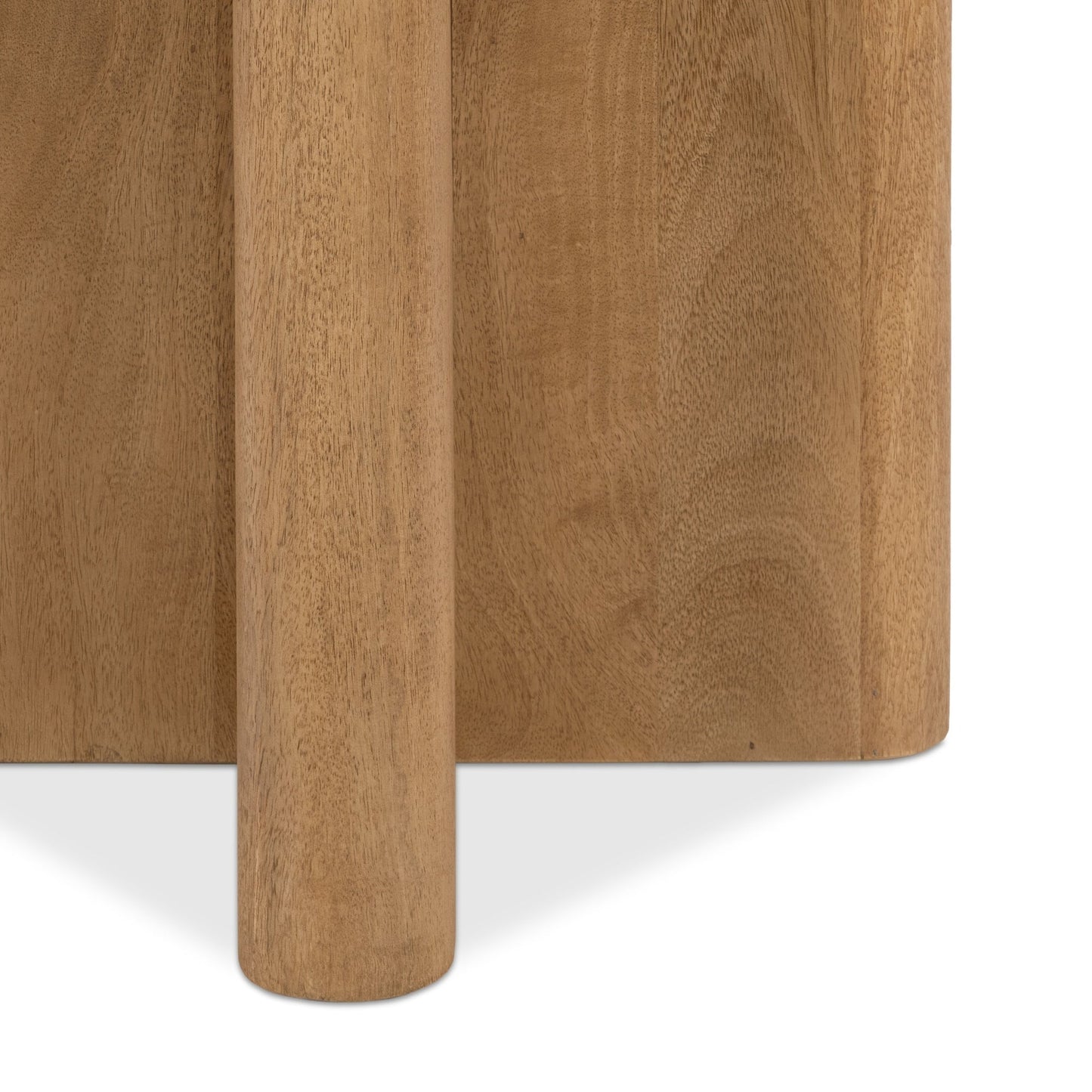 Natural Maple Mango Wood Accent & End Table Montengo End Table Collection