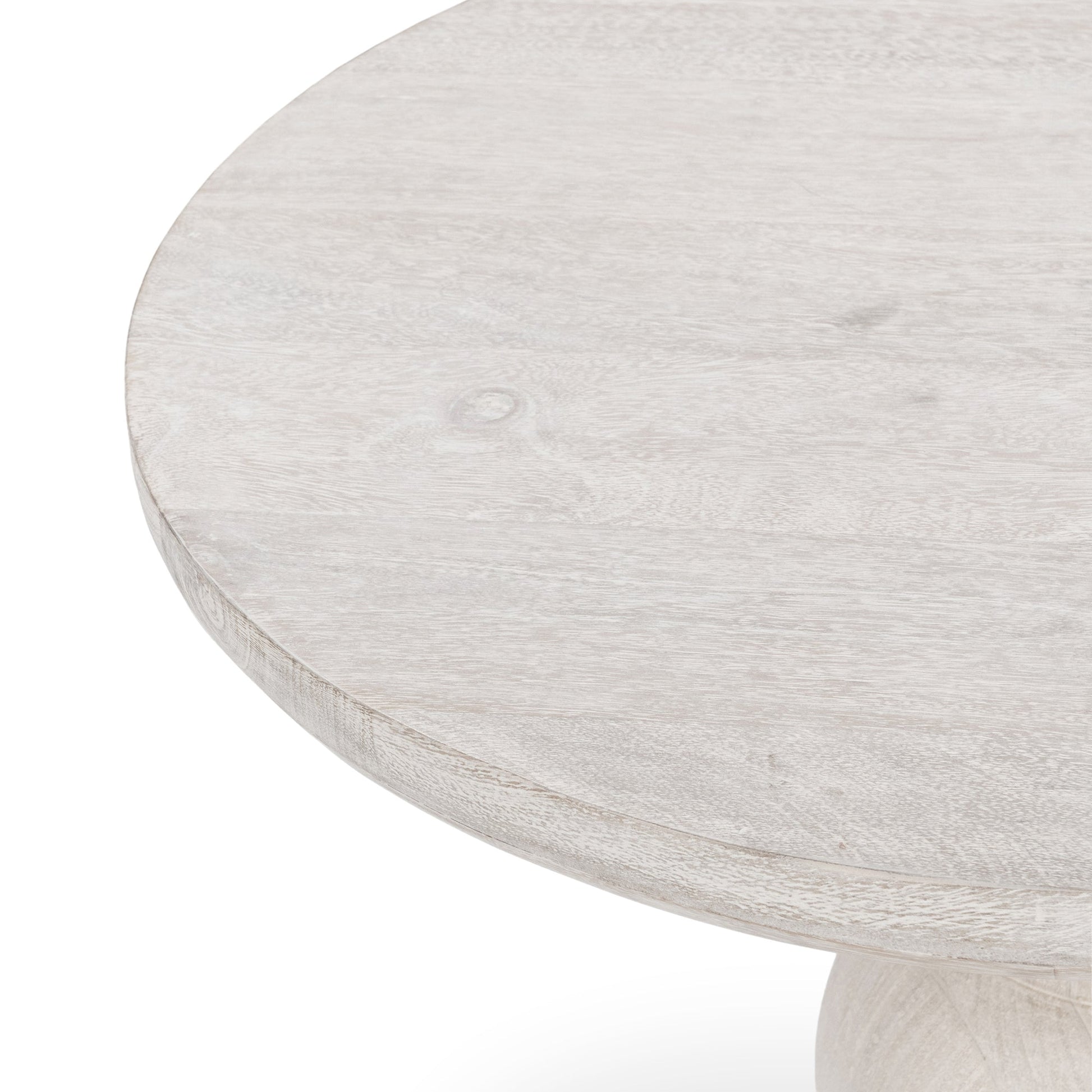 Creamwood Mango Wood Accent & End Table Hera End Table Collection