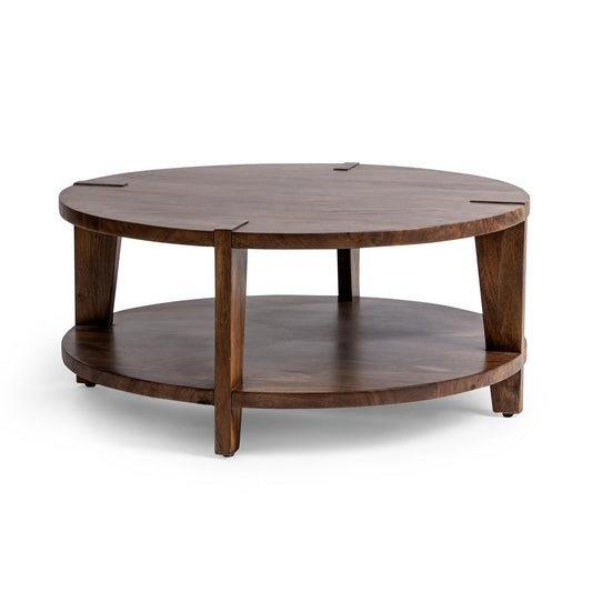 Tundra Brown Mango Wood Coffee Table Alenna Coffee Table Collection