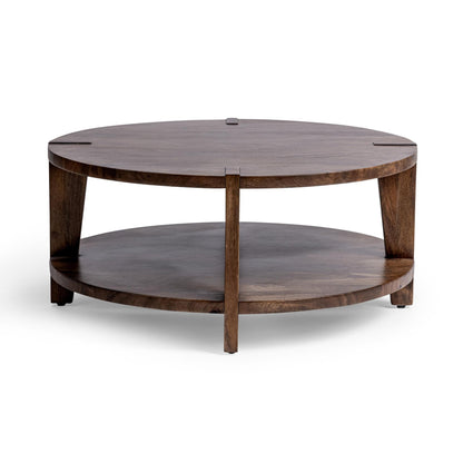 Tundra Brown Mango Wood Coffee Table Alenna Coffee Table Collection
