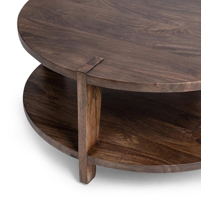 Tundra Brown Mango Wood Coffee Table Alenna Coffee Table Collection