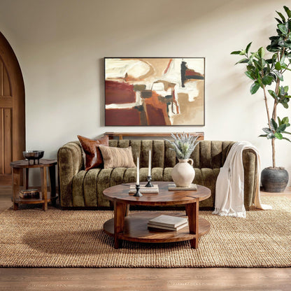 Tundra Brown Mango Wood Coffee Table Alenna Coffee Table Collection