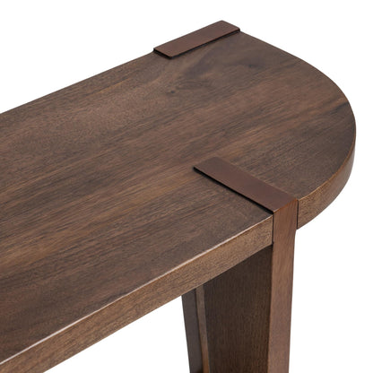 Tundra Brown Mango Wood Console Table Alenna Console Table Collection