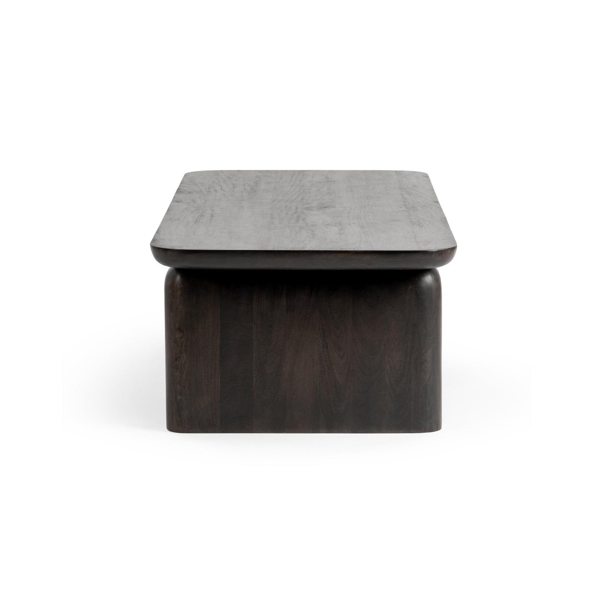 Truffle Roast Mango Wood Coffee Table Milan Coffee Table Collection