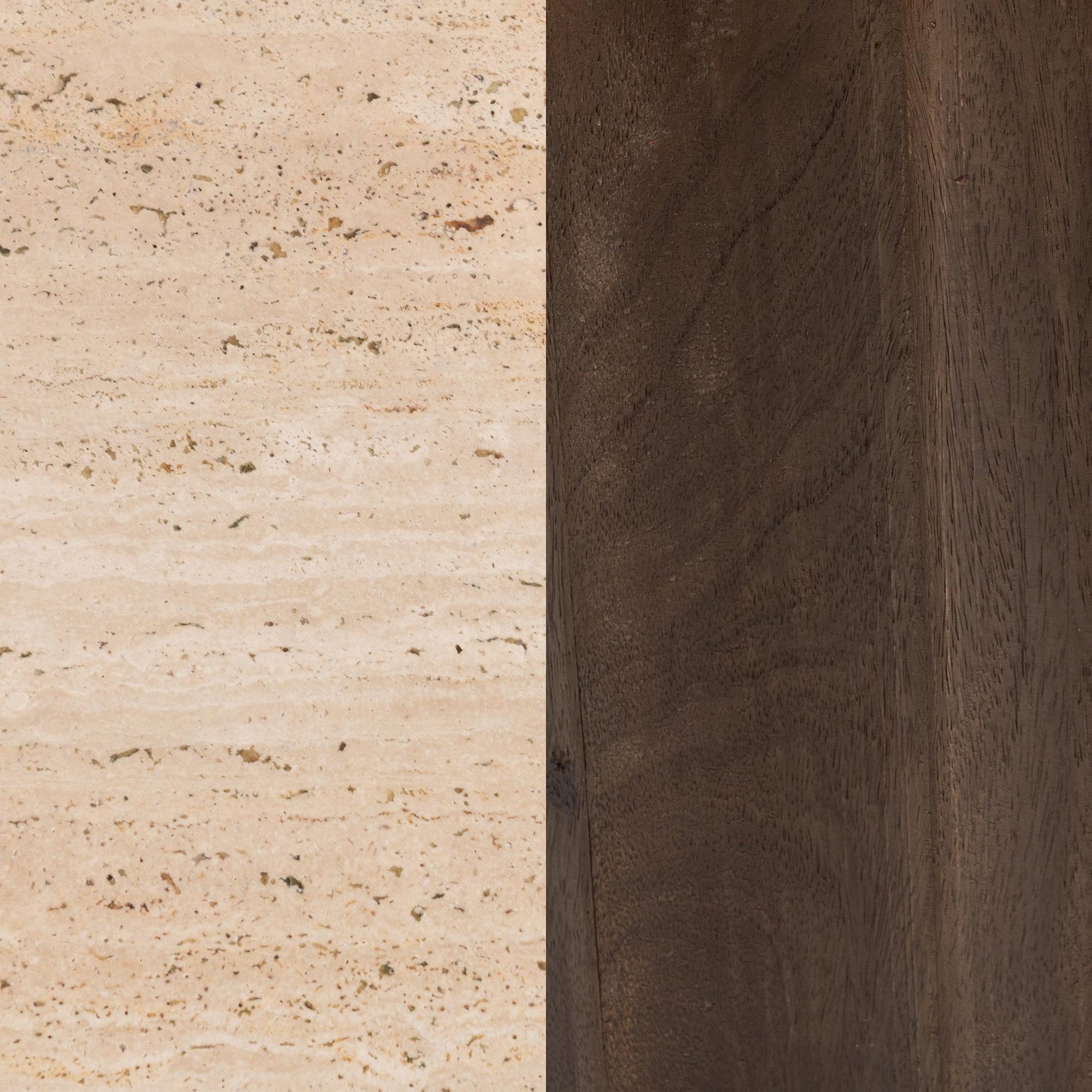 Cocoa Brown Travertine Coffee Table Baylee Coffee Table Collection