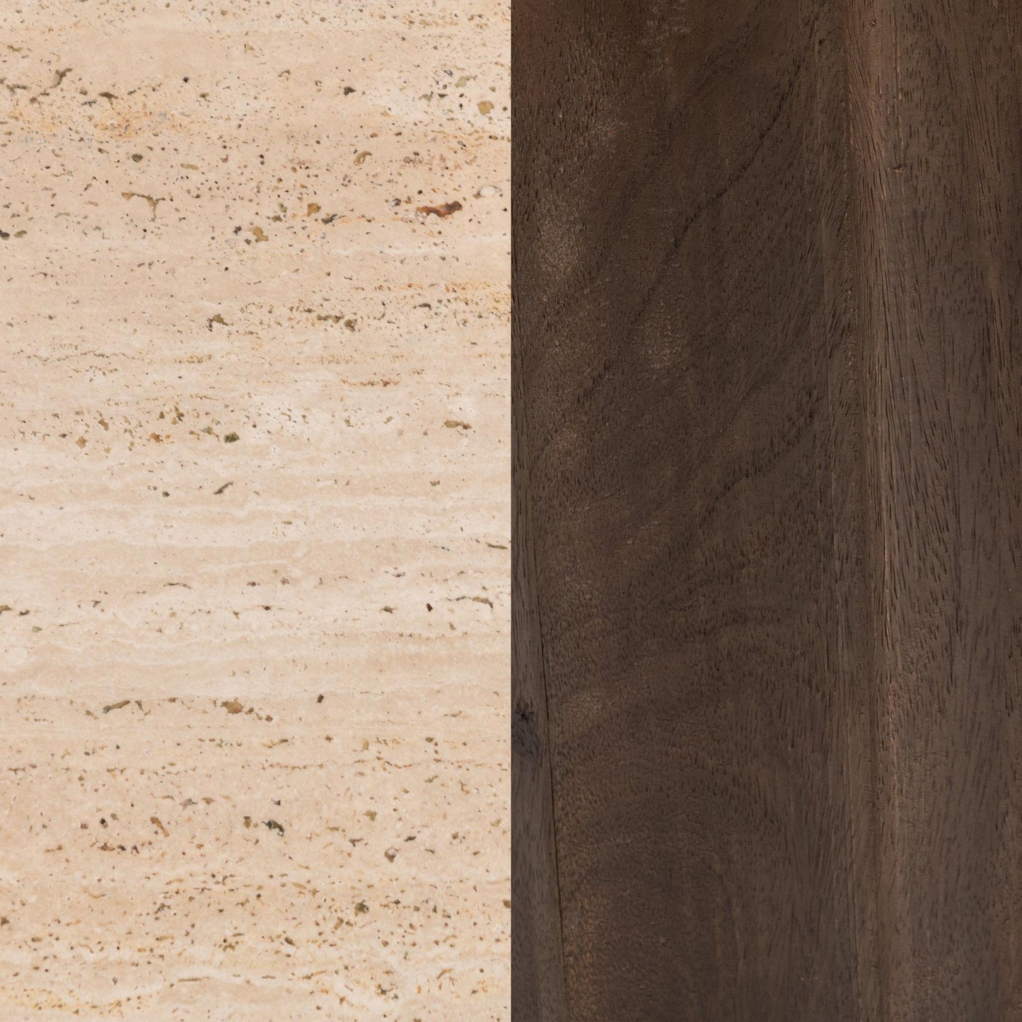 Cocoa Brown Travertine Coffee Table Baylee Coffee Table Collection