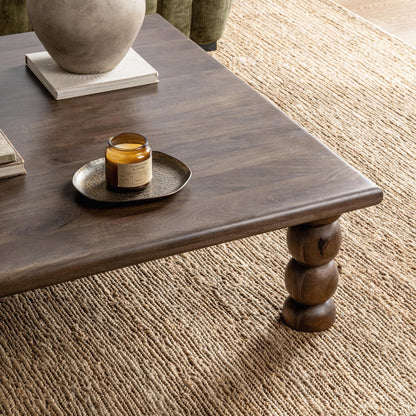 Tundra Brown Mango Wood Coffee Table Adir Coffee Table Collection