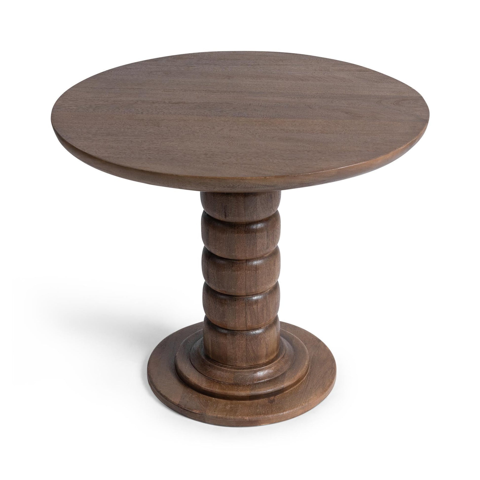Pecan Brown Mango Wood Dining Table Hillrose Dining Table Collection
