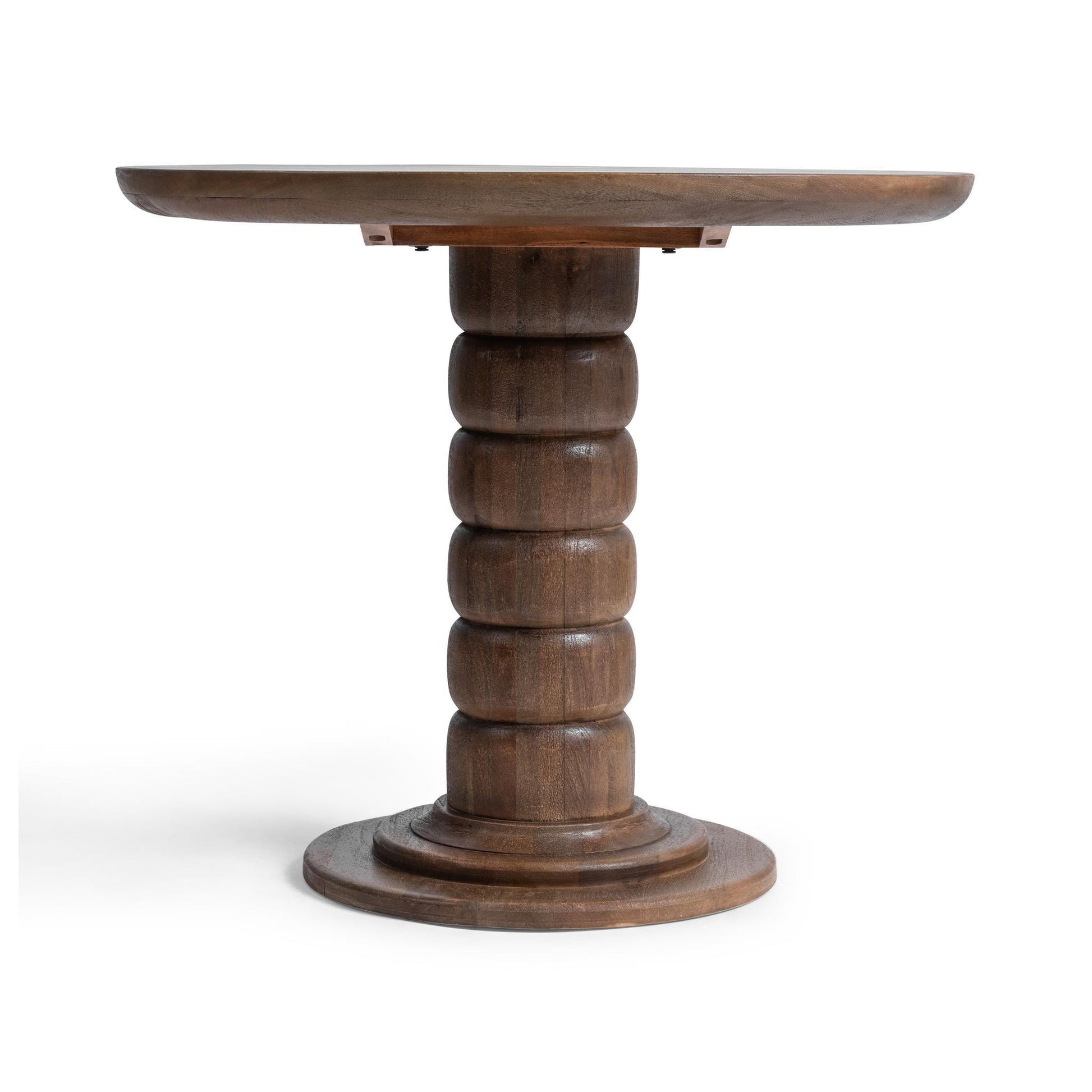 Pecan Brown Mango Wood Dining Table Hillrose Dining Table Collection
