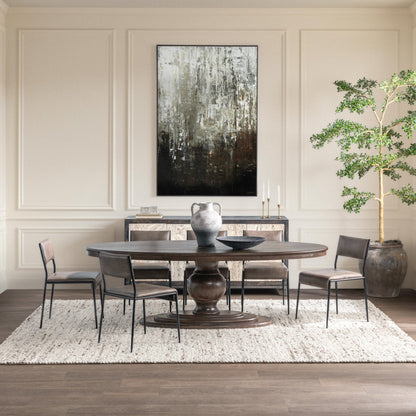 Brookside Dining Table Cocoa Brown