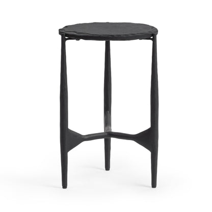 Charcoal Forge Stone Accent & End Table Luka End Table Collection