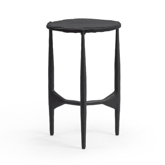 Charcoal Forge Stone Accent & End Table Luka End Table Collection