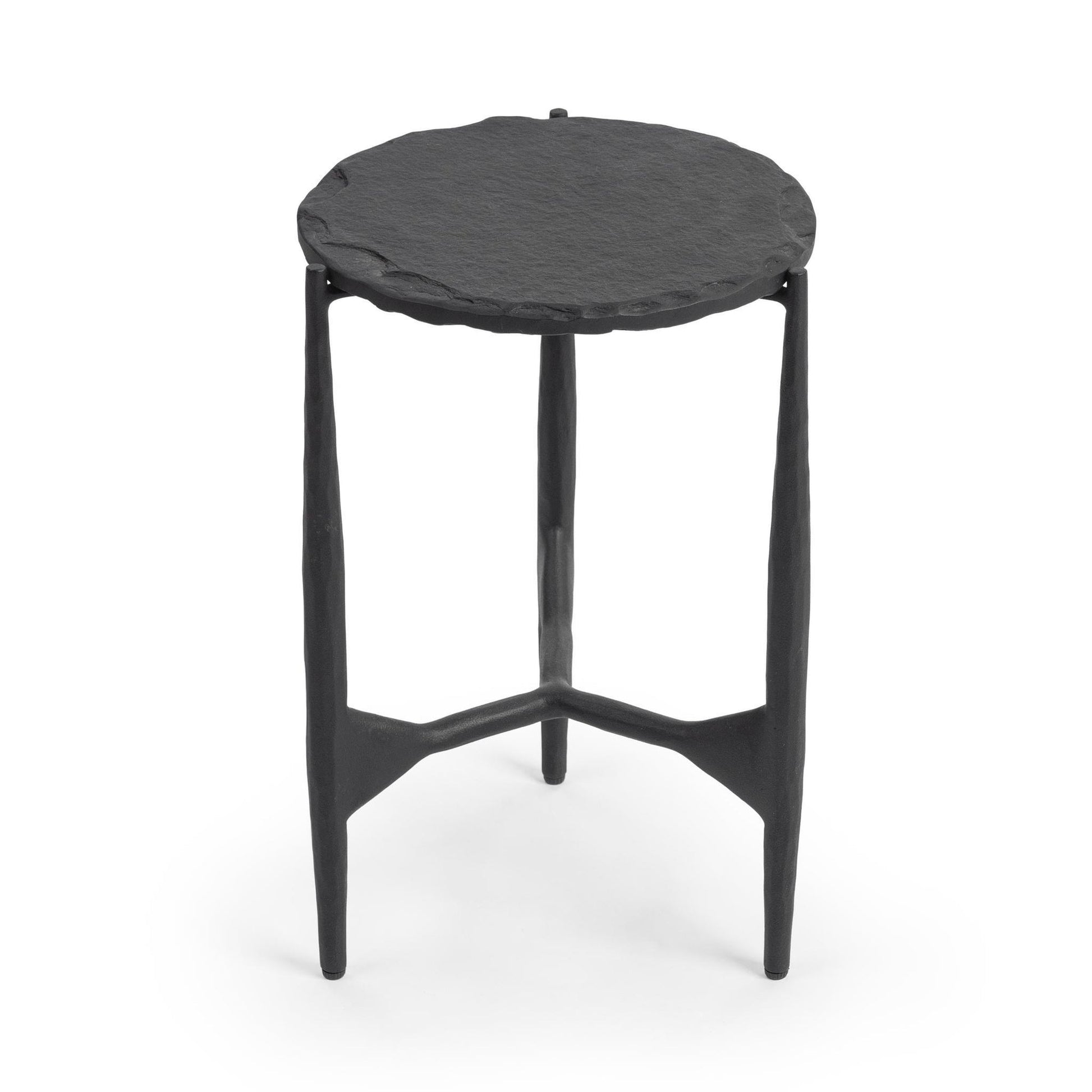 Charcoal Forge Stone Accent & End Table Luka End Table Collection