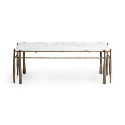 Moonstone White Marble Coffee Table Jasmine Coffee Table Collection