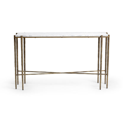 Moonstone White Marble Console Table Jasmine Console Table Collection