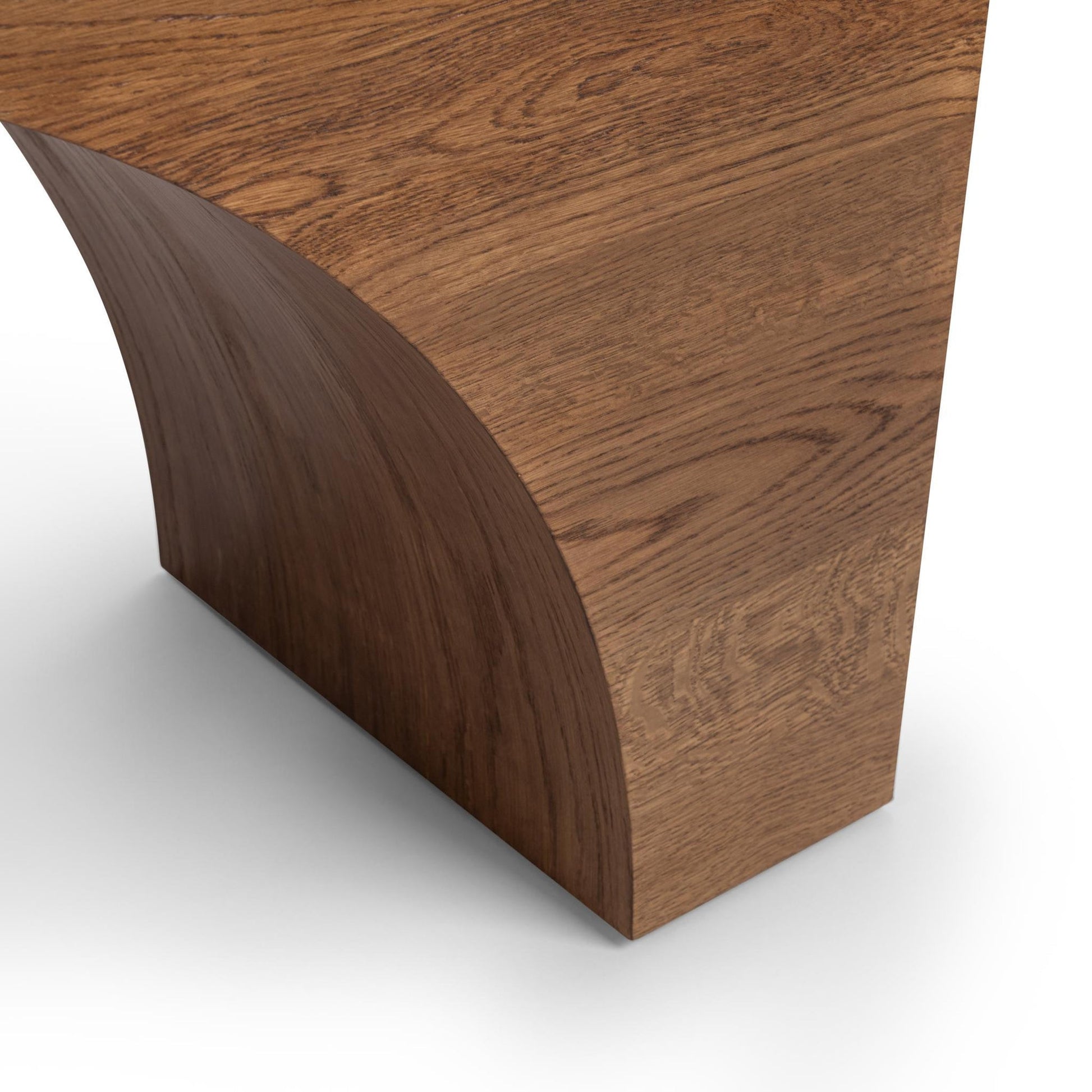 Canyon Dusk Oak Veneer Console Table Hellen Console Table Collection