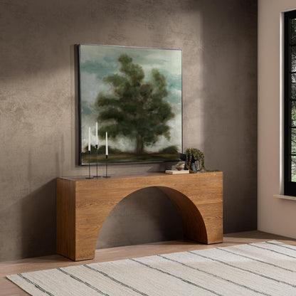 Curated Console Table