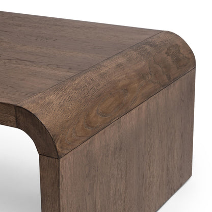 Walnut Ridge Oak Veneer Coffee Table Levine Coffee Table Collection