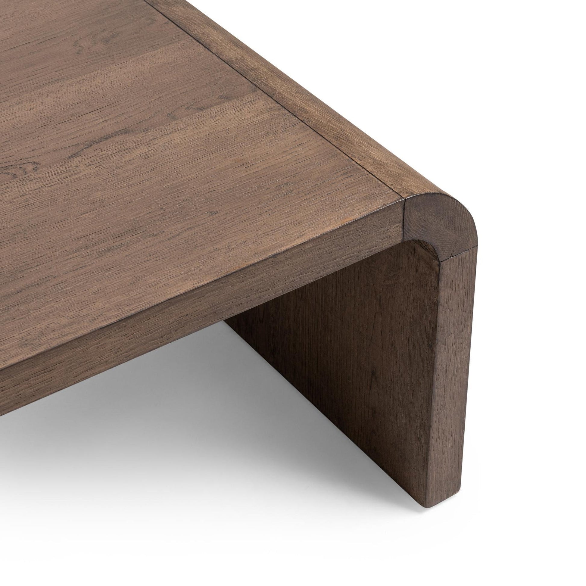 Walnut Ridge Oak Veneer Coffee Table Levine Coffee Table Collection
