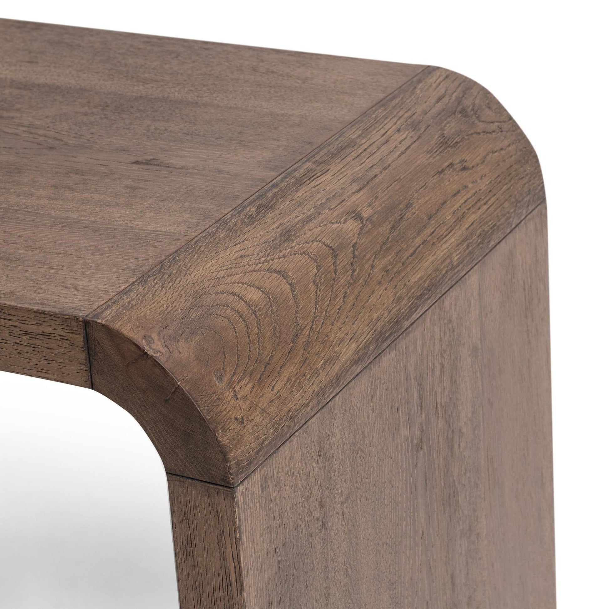 Walnut Ridge Oak Veneer Accent & End Table Levine End Table Collection