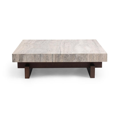 Riverstone Blend Travertine Coffee Table Alya Coffee Table Collection