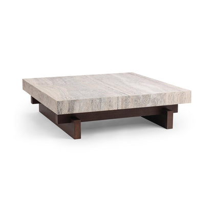 Riverstone Blend Travertine Coffee Table Alya Coffee Table Collection