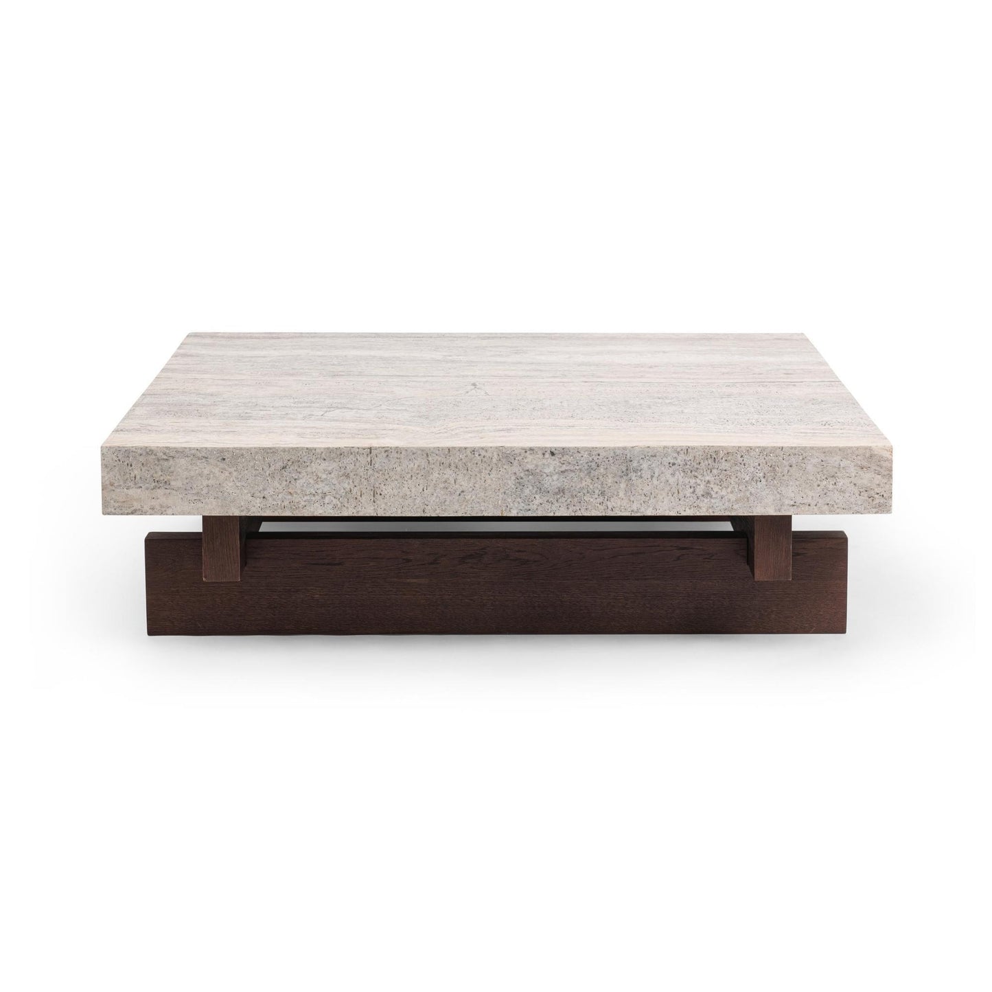 Riverstone Blend Travertine Coffee Table Alya Coffee Table Collection