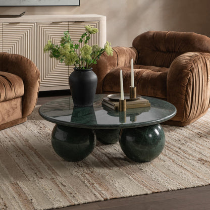 Forest Green Marble Coffee Table Castello Coffee Table Collection