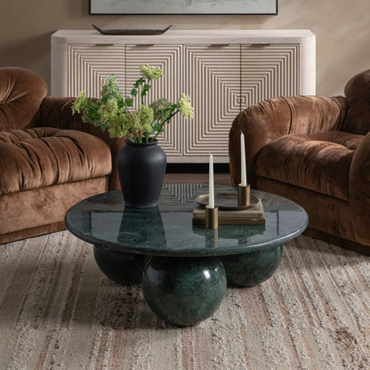 Forest Green Marble Coffee Table Castello Coffee Table Collection