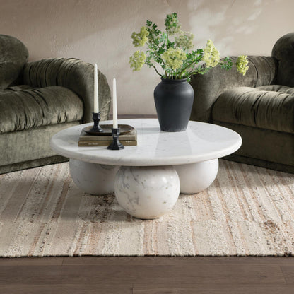 Atenea White Marble Coffee Table Castello Coffee Table Collection