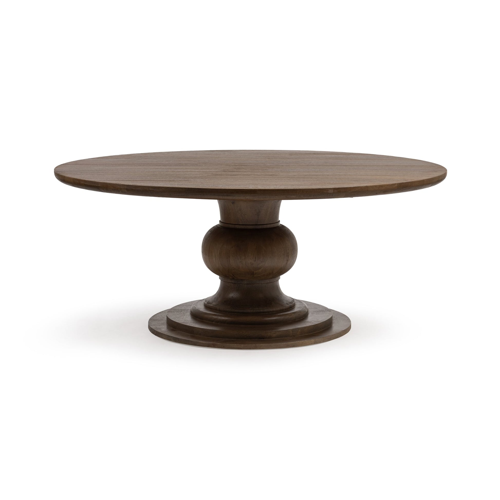 Pecan Brown Mango Wood Dining Table Hera Dining Table Collection