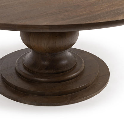 Pecan Brown Mango Wood Dining Table Hera Dining Table Collection