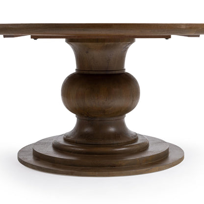 Hera Dining Table Pecan Brown