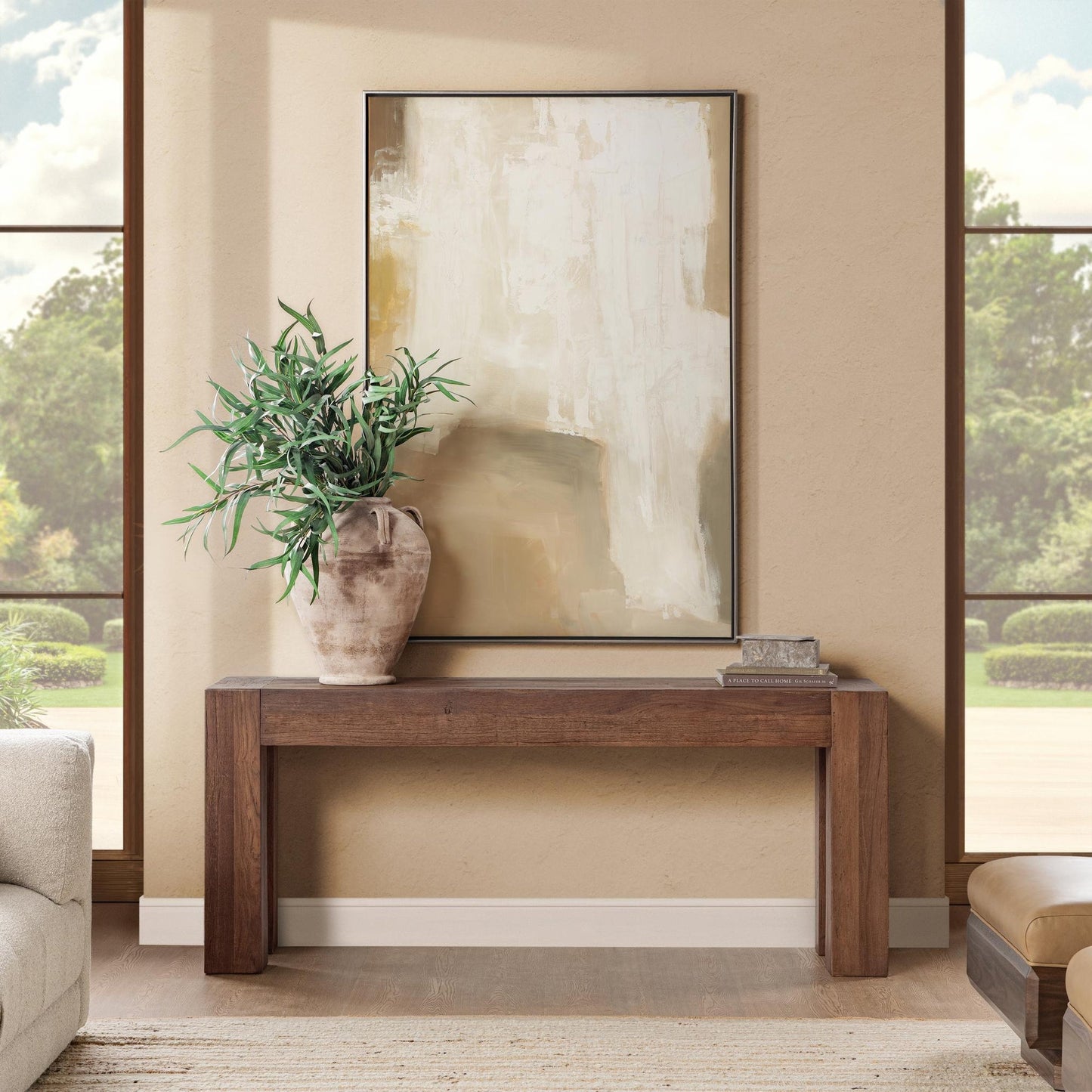 Harvest Mill Reclaimed Wood Console Table Montera Console Table Collection