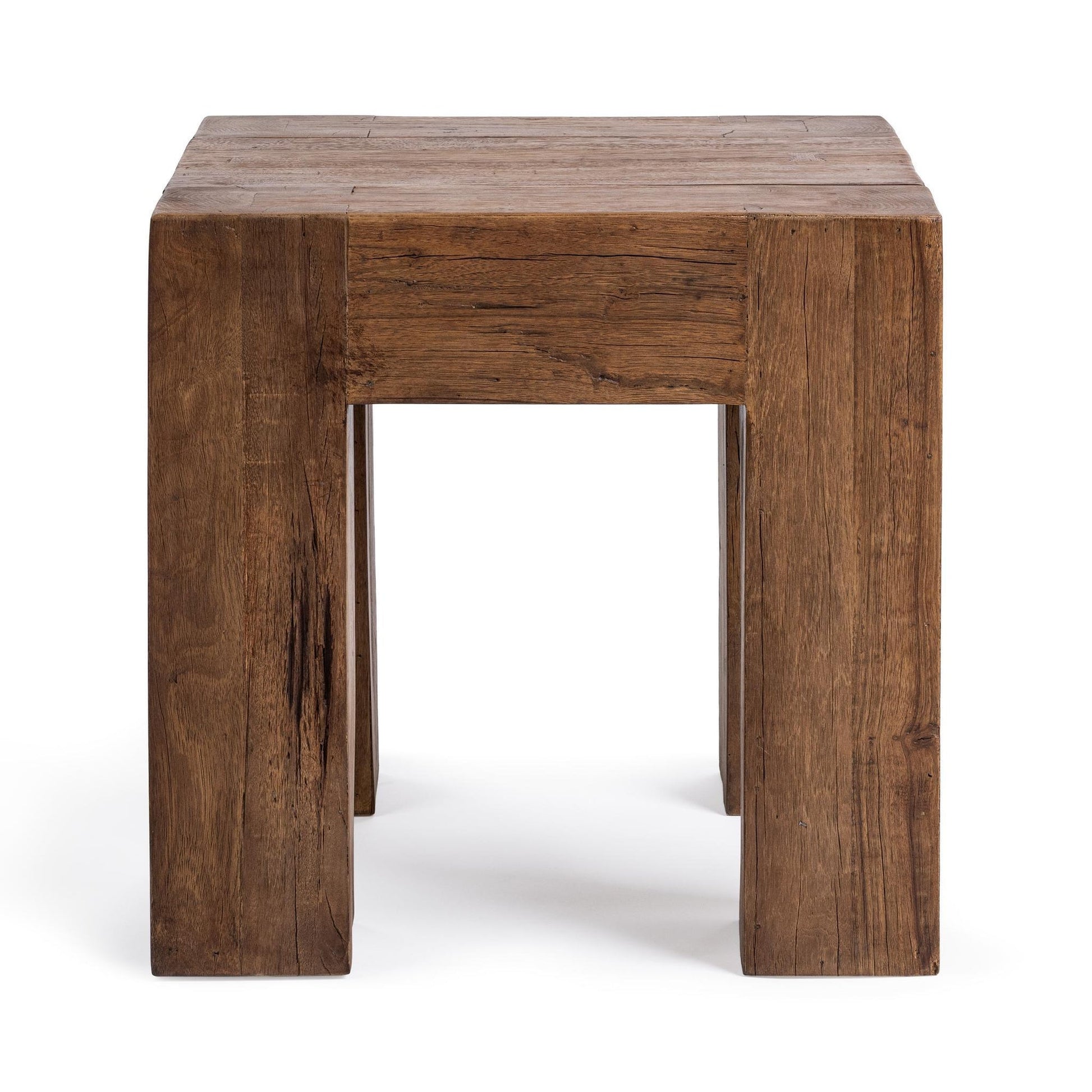 Harvest Mill Reclaimed Wood Console Table Montera End Table Collection