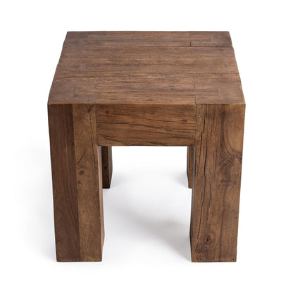 Harvest Mill Reclaimed Wood Console Table Montera End Table Collection