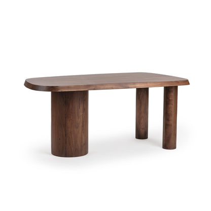 Crimson Husk Acacia Wood Desk Saunders Desk Collection
